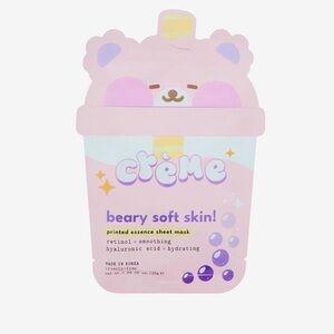 The Crème Shop Beary Boba Sheet Mask